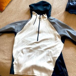 Nike men’s tech fleece 3/4 zip sweatshirt